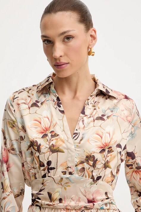 Сукня Guess CONCETTA — AW25-SUD0CO, бежевий — фото 4