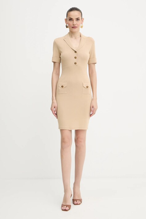 Сукня Guess FELICITY — AW25-SUD0D3, бежевий — фото 2