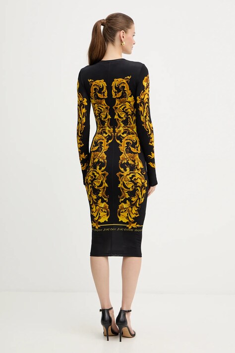 Сукня Versace Jeans Couture — AW25-SUD0F7, чорний — фото 3