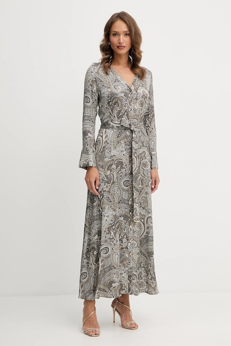 Marciano by Guess rochie BRITNEY culoarea bej, maxi, evazați, 5YGK47 7298A