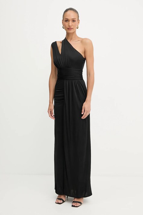Marciano Guess sukienka PATTY kolor czarny maxi prosta 5YGK05 6334A