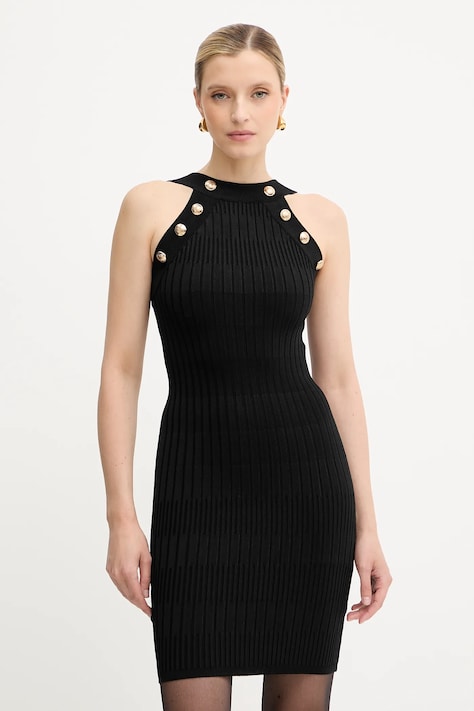 Marciano Guess sukienka JANET kolor czarny mini dopasowana 5YGK61 5881Z