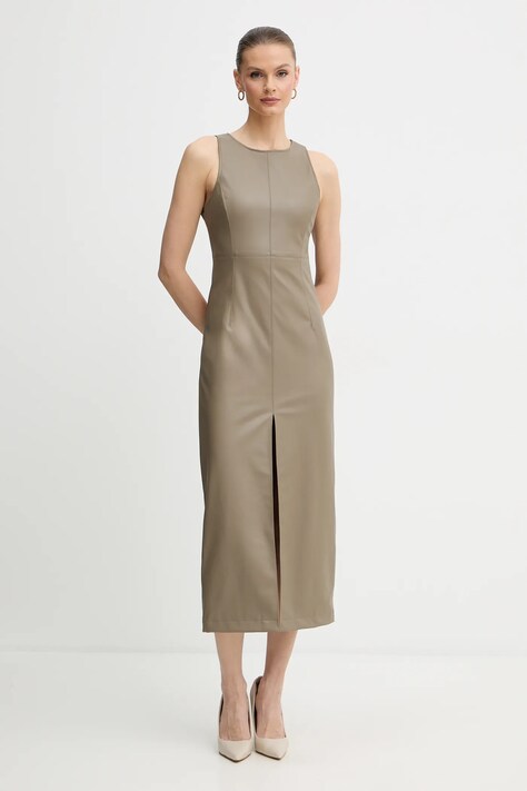 Armani Exchange sukienka midi prosta XW000674 AF16106