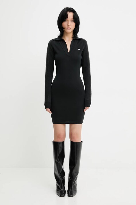 adidas Originals dress Ls Dress black color KB3069