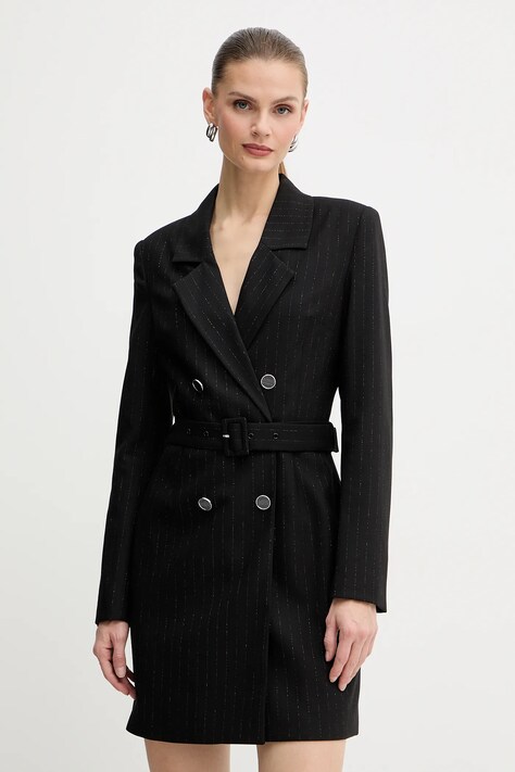 Guess sukienka ZANITA kolor czarny mini prosta W5BK54 W2422