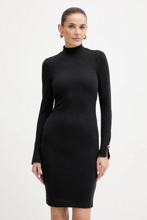 Guess sukienka ALESSA kolor czarny mini dopasowana W5BK30 K0602