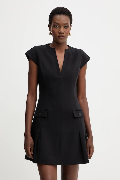 Guess sukienka JOANDRA kolor czarny mini rozkloszowana W5BK19 W2402