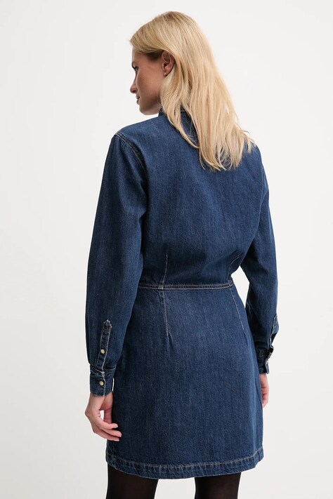 Džínové šaty Pepe Jeans modrá barva, mini, PL9537685