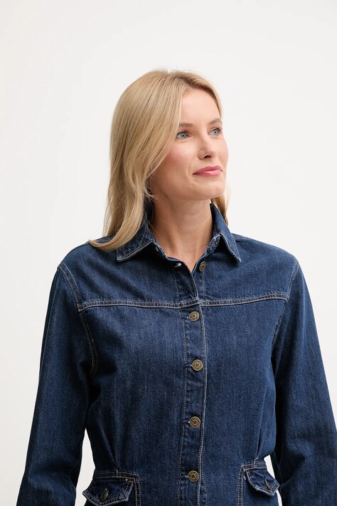 Джинсова сукня Pepe Jeans — AW25-SUD0UE, блакитний — фото 4