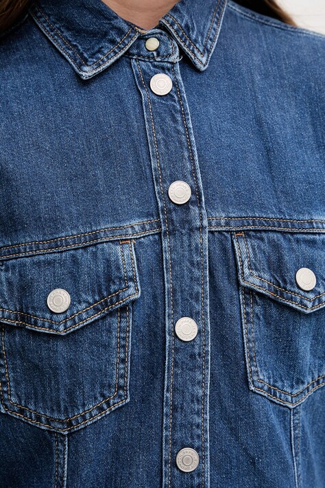Джинсова сукня Pepe Jeans — AW25-SUD0UH, блакитний — фото 5