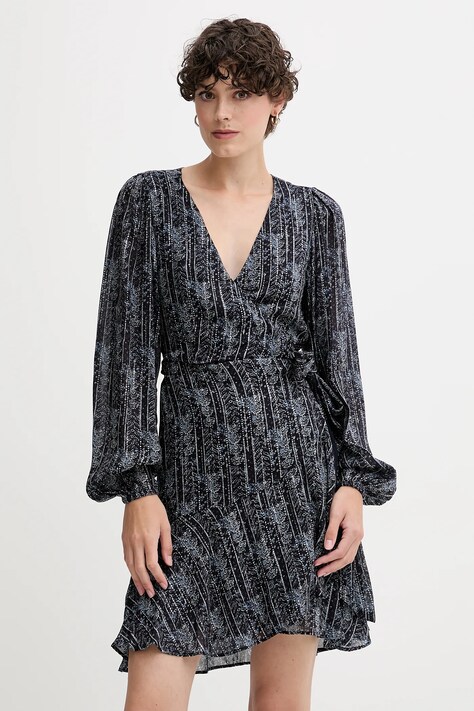 Pepe Jeans sukienka kolor granatowy mini rozkloszowana PL9537721