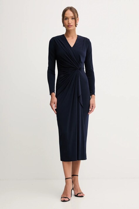 Šaty Pedro del Hierro tmavomodrá barva, maxi, 6192934