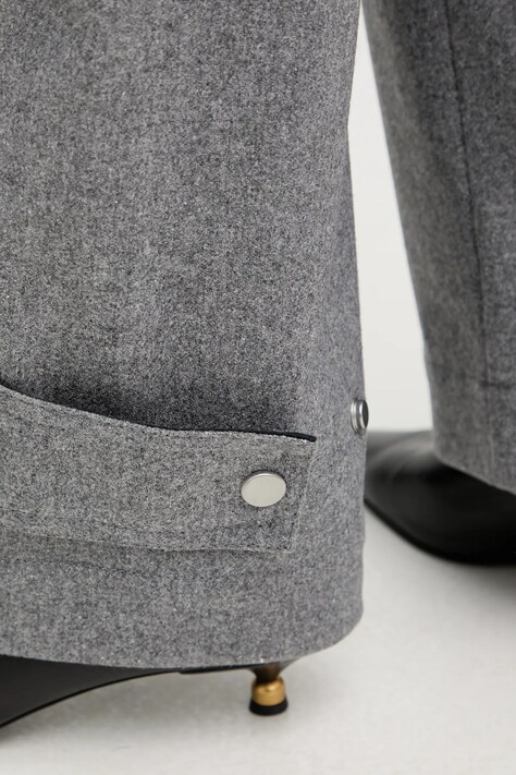 Комбінезон з додаванням вовни BOSS Daspira — AW25-SUD17S, сірий — фото 7