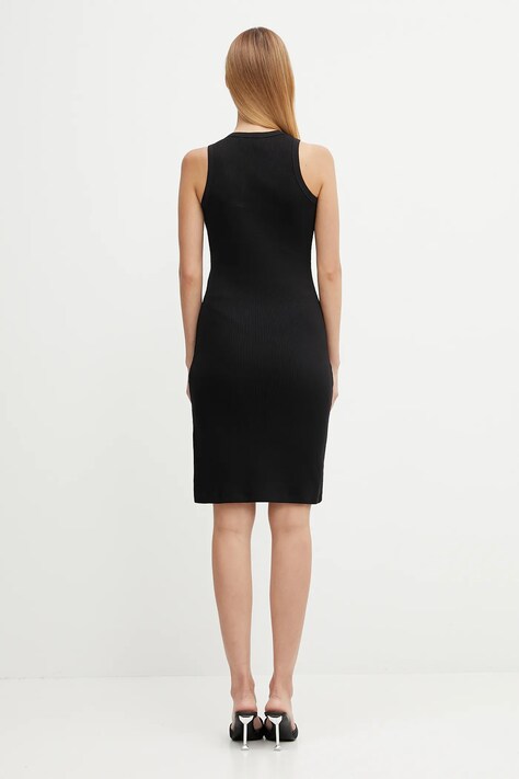 Бавовняна сукня Coperni Washing Clip Rib Dress — фото 3