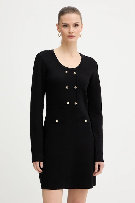 Morgan sukienka kolor czarny mini dopasowana RMRETRO