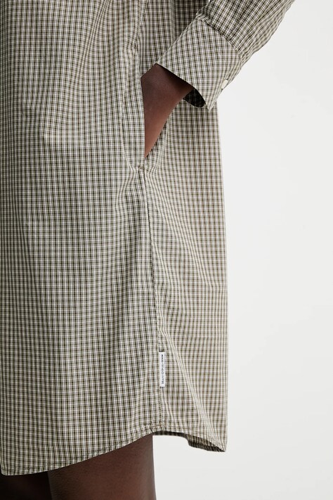 Бавовняна сукня Marc O'Polo — AW25-SUD1E5, зелений — фото 5