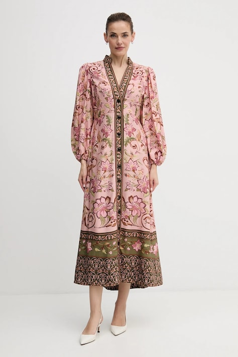 Barbour rochie x Farm Rio maxi, evazați, LDR0960