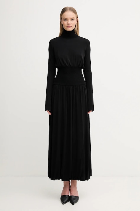 Sportmax dress CINE black color 2522626042600