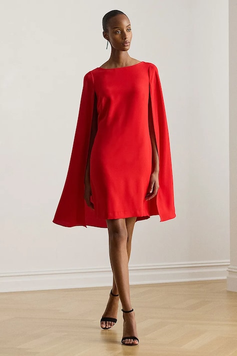 Lauren Ralph Lauren sukienka czerwona gładka 253980921