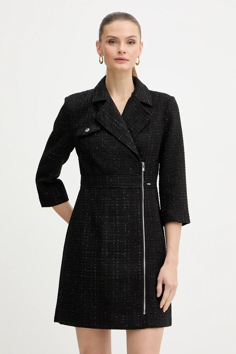 Morgan sukienka kolor czarny mini dopasowana RTIDA