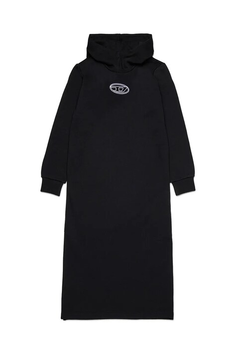 Diesel vestito di cotone bambina DYLA DRESS colore nero  J02426