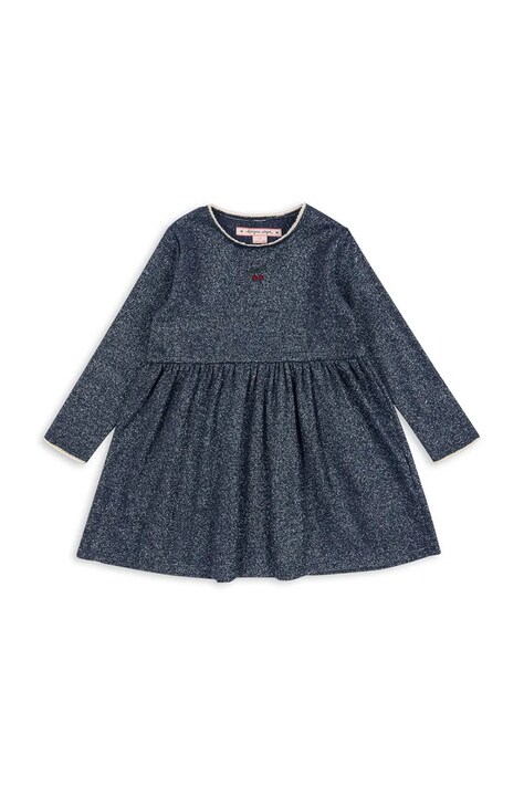 Платье для младенцев Konges Sløjd ROLI DRESS цвет синий mini расклешённое KS103968