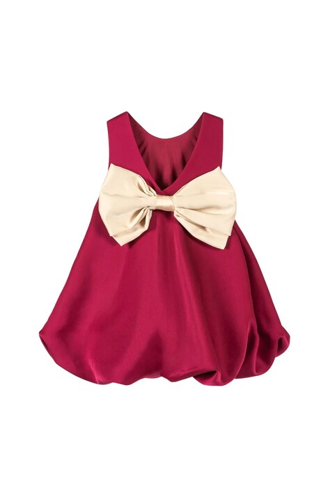 Παιδικό φόρεμα Konges Sløjd SHEENA DRESS χρώμα: μπορντό, KS103977