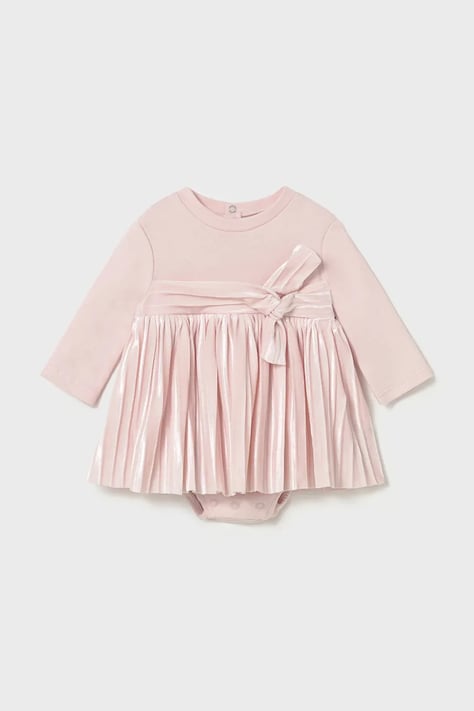 Mayoral Newborn rochie bebe culoarea roz, mini, evazati, 2812
