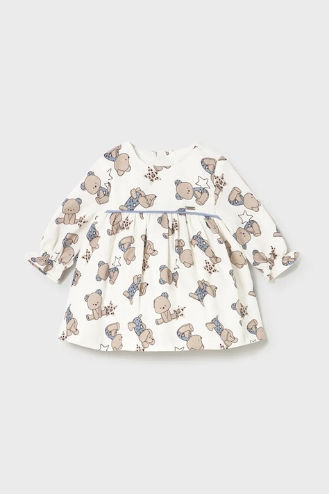 Mayoral Newborn rochie bebe mini, evazați, 2814