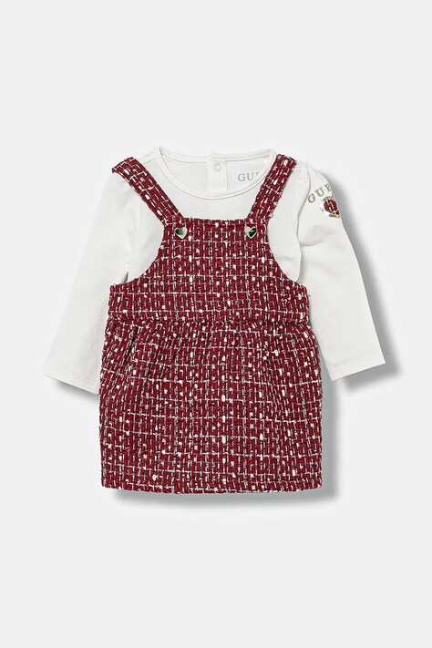 Guess komplet niemowlęcy kolor beżowy A5BG04 J1300