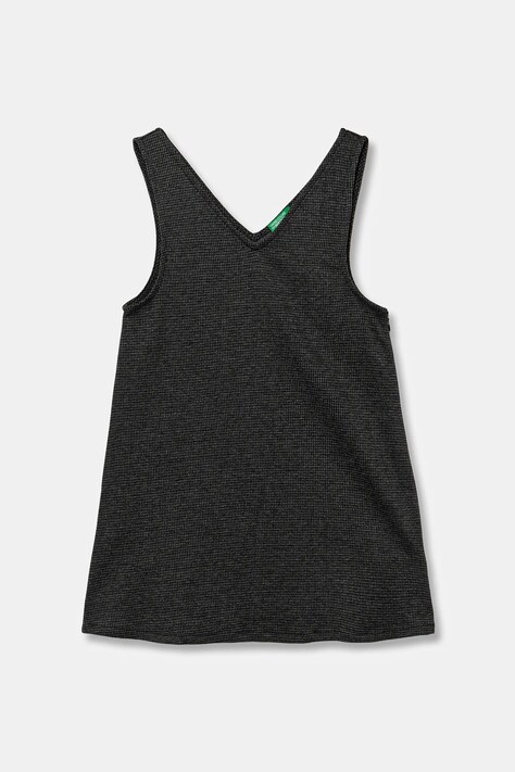 Παιδικό φόρεμα United Colors of Benetton χρώμα: γκρι, 47W3CV03N