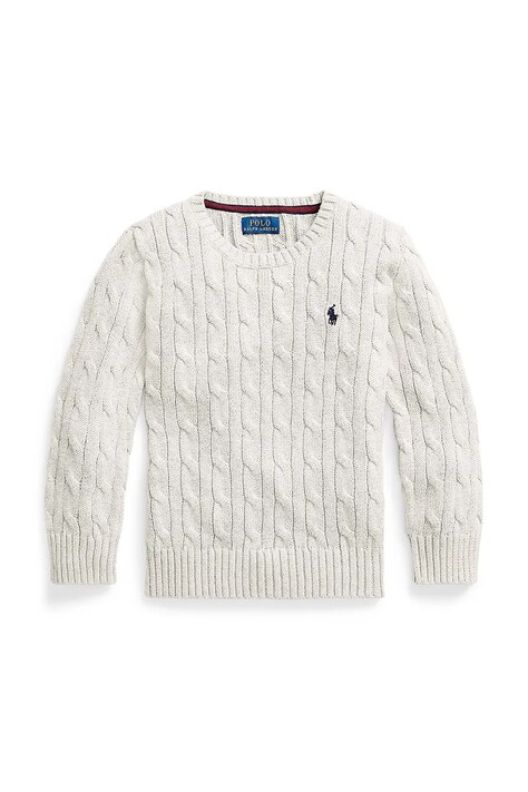Свитер Polo Ralph Lauren цвет белый лёгкое 322702674024
