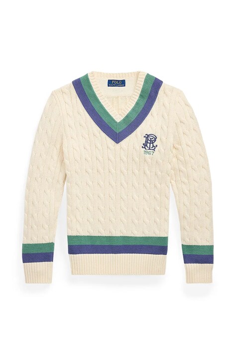 Polo Ralph Lauren pulover culoarea bej, light, 323970472001