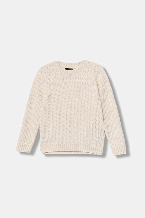 Guess sweter dziecięcy kolor beżowy lekki N5BR00 Z39O0