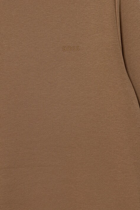 Дитяча кофта BOSS — AW25-SWB032, коричневий — фото 3