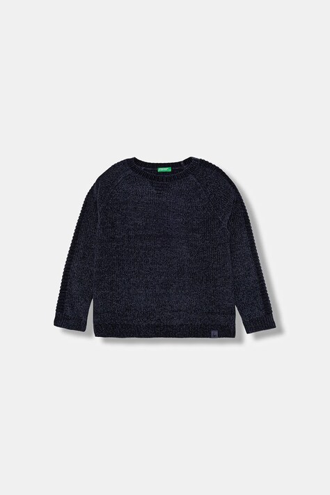 Дитячий светр United Colors of Benetton колір синій теплий 16CLC108T