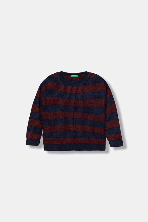 United Colors of Benetton pulover copii culoarea bleumarin, 1Z8SQ108Z