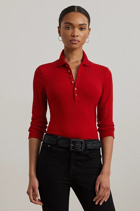 Свитер Lauren Ralph Lauren цвет красный лёгкий 200971091