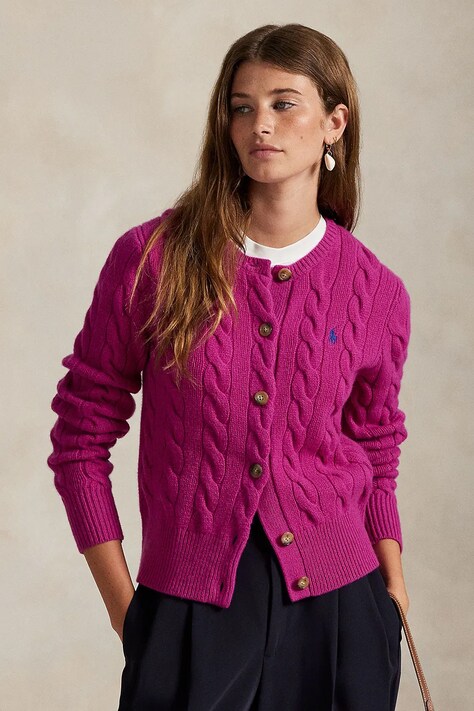 Polo Ralph Lauren sweter damski kolor różowy 211972104