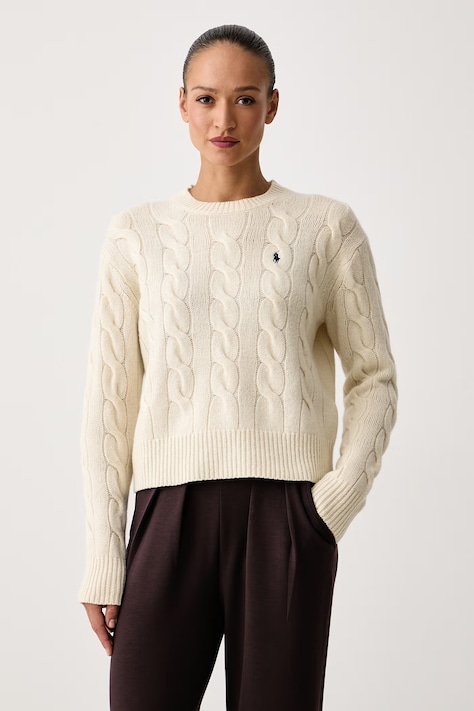 Polo Ralph Lauren Női gyapjú pulóver bézs 211A91216