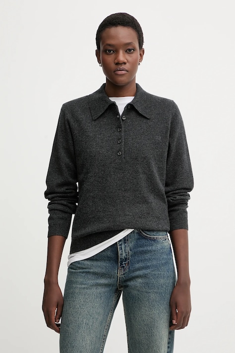 Vuneni pulover Gestuz boja: siva, lagane, 10910534