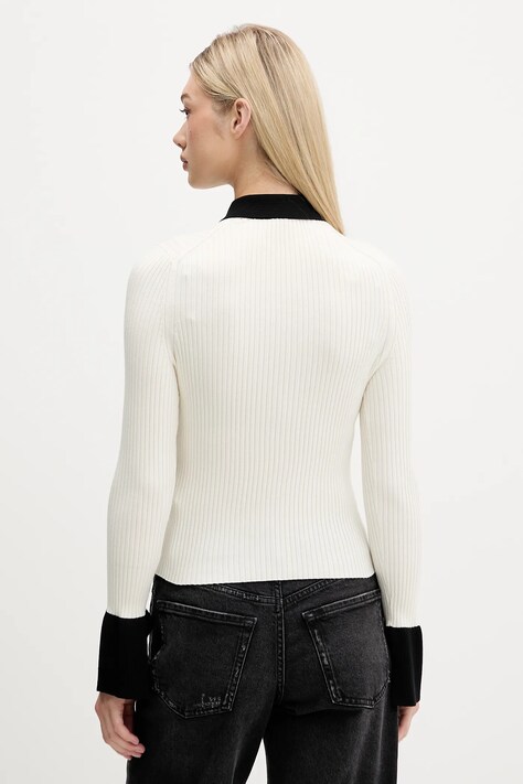 HUGO pulover culoarea bej, 50542608