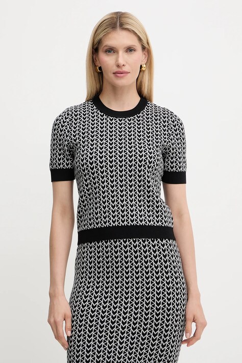 MICHAEL Michael Kors t-shirt damski kolor szary MT56198HQG