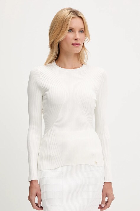 Свитер Guess HANNA цвет белый  W5YR08 Z0040