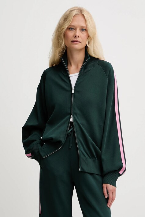 Pinko bluza damska kolor zielony wzorzysta 105391 A2FQ