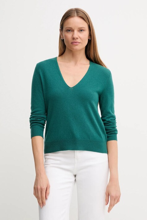 United Colors of Benetton sweter wełniany damski lekki 1002D401Y