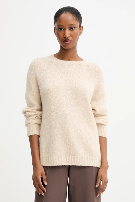 Свитер с примесью шерсти Weekend Max Mara GHIACCI цвет бежевый  2525366151600
