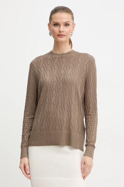 Armani Exchange maglione donna colore marrone  XW001317 AF16619