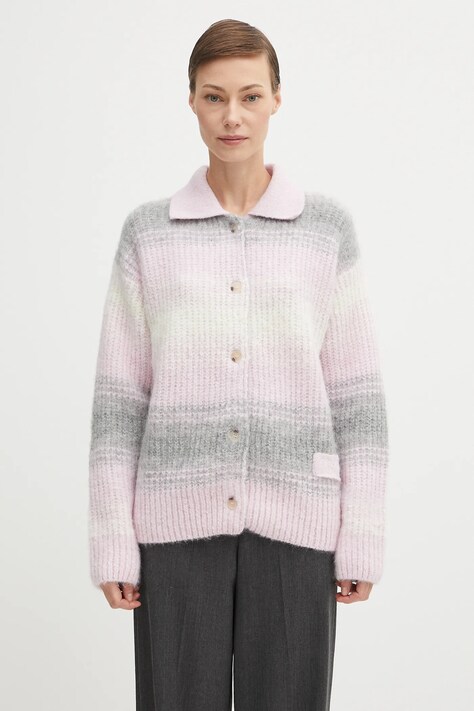 Kenzo wool blend cardigan pink color FF62CA7043CG