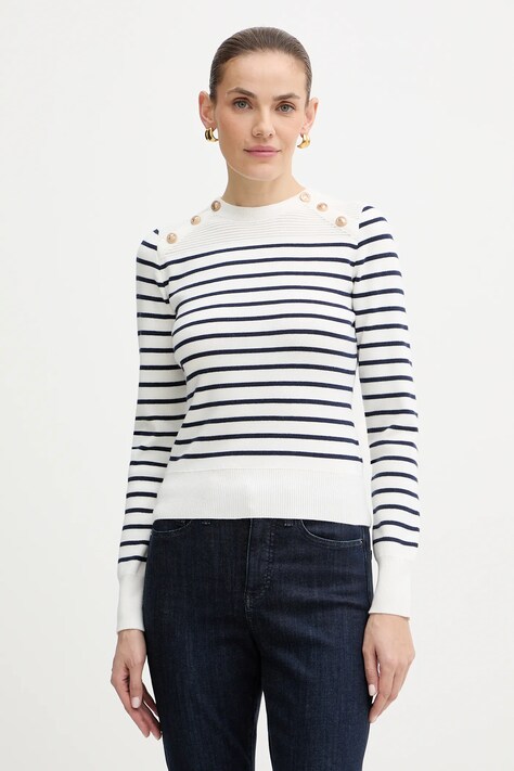 Guess sweter HELEN damski kolor biały W5BR36 Z0422